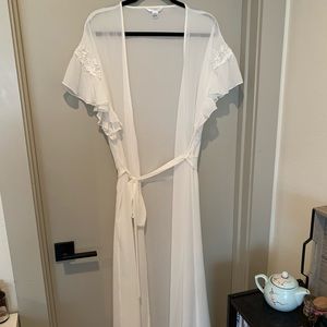 Thrifted Sheer robe